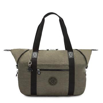 Torby Tote Kipling Art Medium Iconic Zielone | PL 1449TC